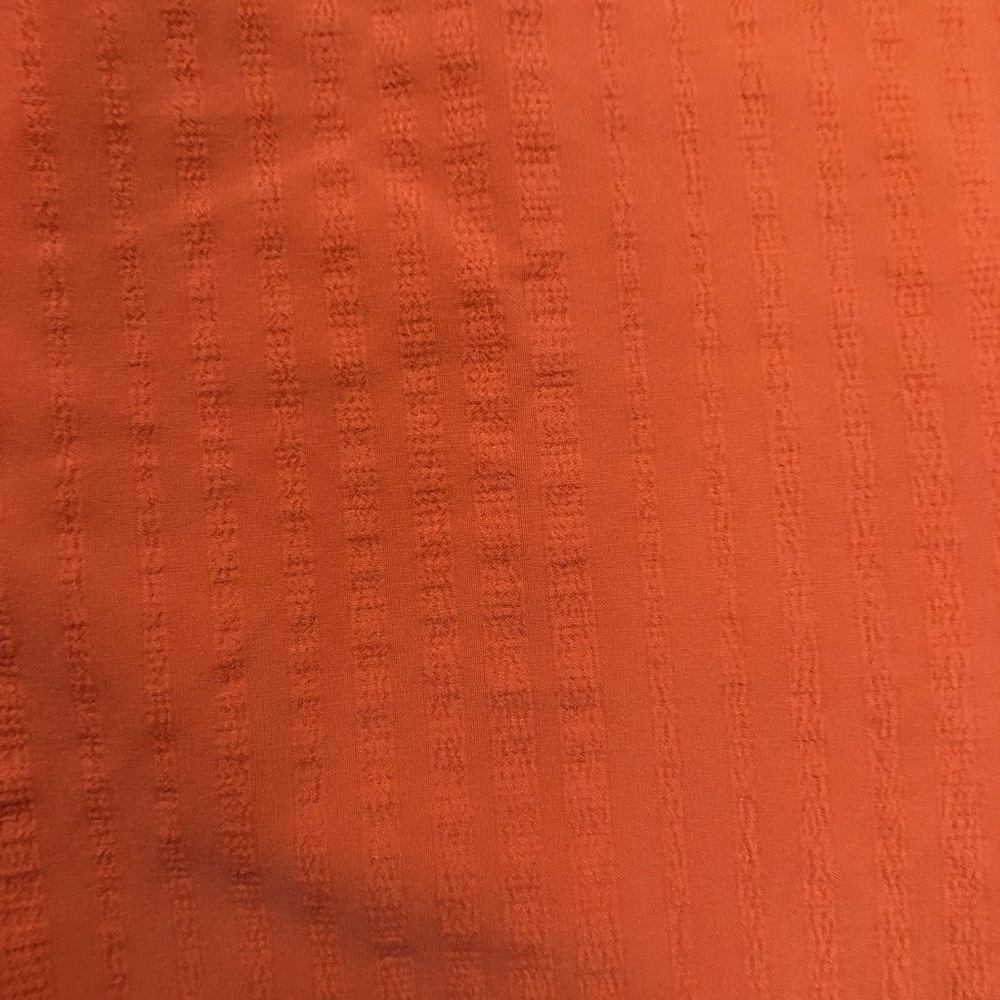 Title Nine Athletic Speed Racer Seersucker Coral Orange Tunic Dress size M - Picture 9 of 14